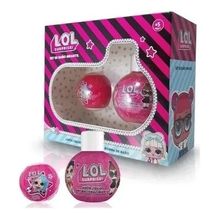 Lol Suprise Set Baño Infantil Jabón Líquido + Bomba De Baño