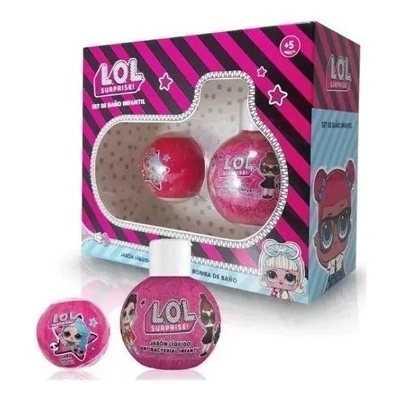 Lol-Suprise-Set-Baño-Infantil-Jabon-Liquido---Bomba-De-Baño-en-FarmaPlus