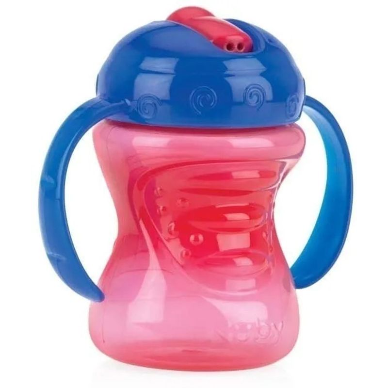 Nuby-Vaso-Con-Manijas-Y-Boquilla-Fujo-Directo-240ml-1-Unidad-en-FarmaPlus