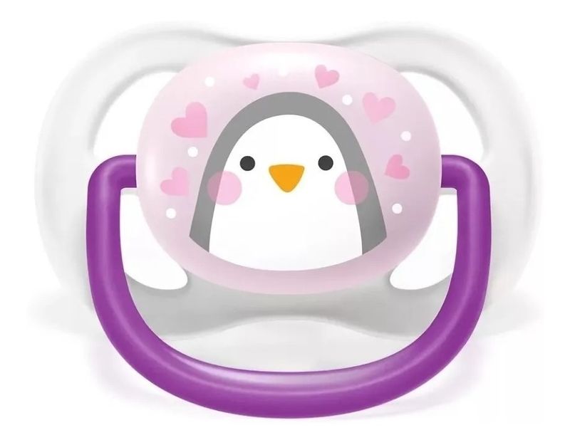Philips en FarmaPlus Philips Avent Chupete Ultra Air Lila Penguin 06