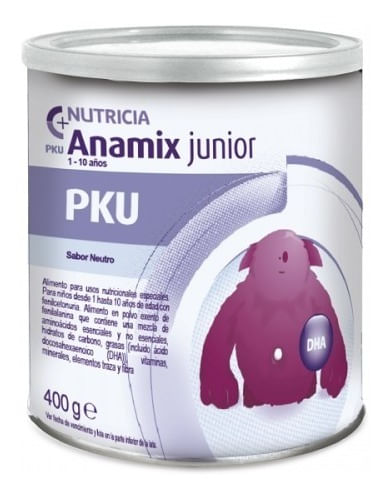 Pku Anamix Junior Neutro Alimento Niños De 1-10 Años 400g