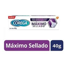 Ultra Corega Máximo Sellado Adhesivo Prótesis Dentales 40g
