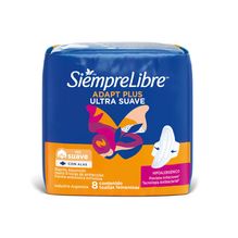 Siempre Libre Adapt Plus Suave X 8 Con Alas