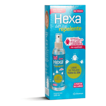 Hexa Defital Repelente Capilar Para Piojos Liendres 120 Ml