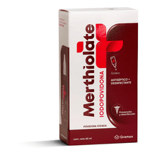 Merthiolate Iodopovidona Tópica Solución X 60ml