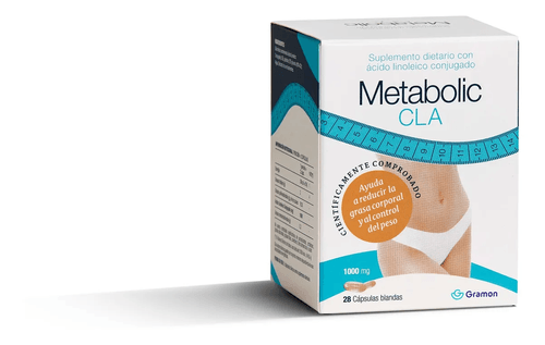 Metabolic Cla: 28 Capsulas Blandas 1000mg - Acido Linoleico