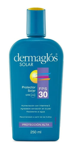 Protector Solar Dermaglos Fps 30 X 250ml