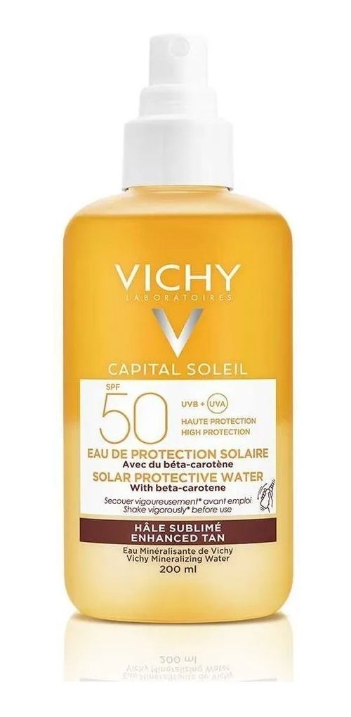 Vichy Agua Protectora Bronceado Fps 50 Idéal Soleil 200ml