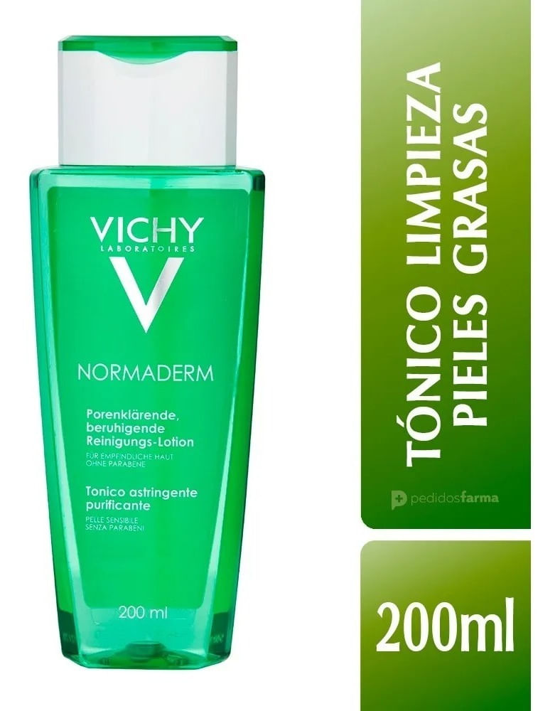 Vichy-Normaderm-Pieles-Oleosas-Tonico-De-Limpieza-200ml-en-FarmaPlus