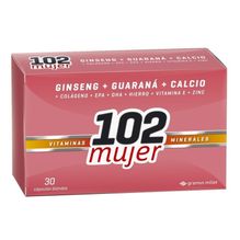102 Plus Mujer Vitaminas Y Minerales 30 Caps