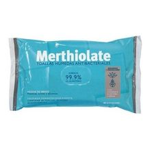 Merthiolate Toallas Humedas Antibacterial Desinfectantes 40u