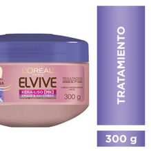 Loreal Elvive Kera-liso Brillo Y Sedoso Tratamiento 300ml