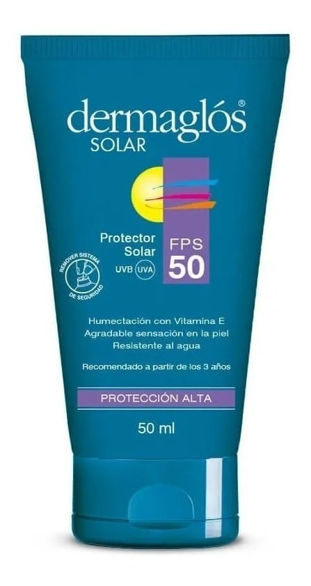 Dermaglós Protector Solar Fps 50 Emulsión 50ml