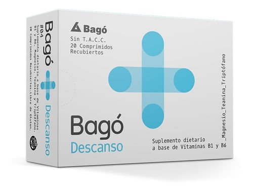 Bago + Descanso Suplemento Vitamina B6 Y B1 Relajación 20c