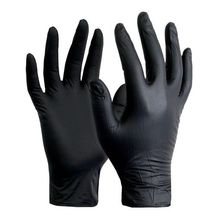 Coronet Guantes Para Examinación De Nitrilo Negro X 100 U