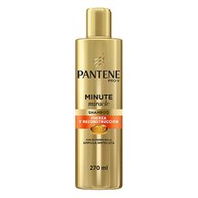 Shampoo Pantene Pro-v Fuerza Y Reconstrucción Minute Miracle 270ml