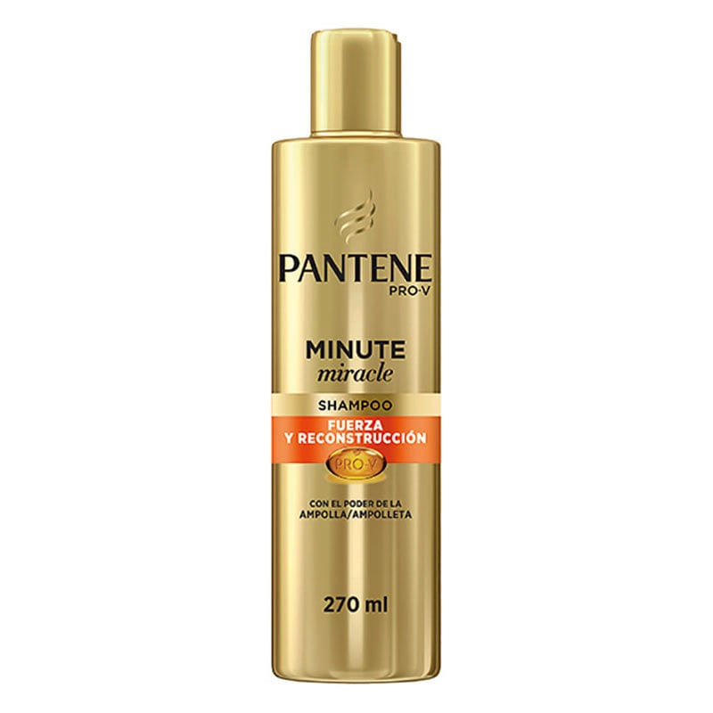 Shampoo-Pantene-Pro-v-Fuerza-Y-Reconstruccion-Minute-Miracle-270ml-en-FarmaPlus