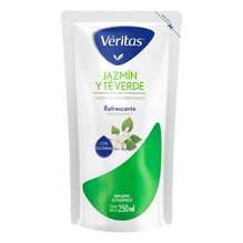 Veritas Jabón Líquido Con Glicerina Té Verde Doypack 250ml
