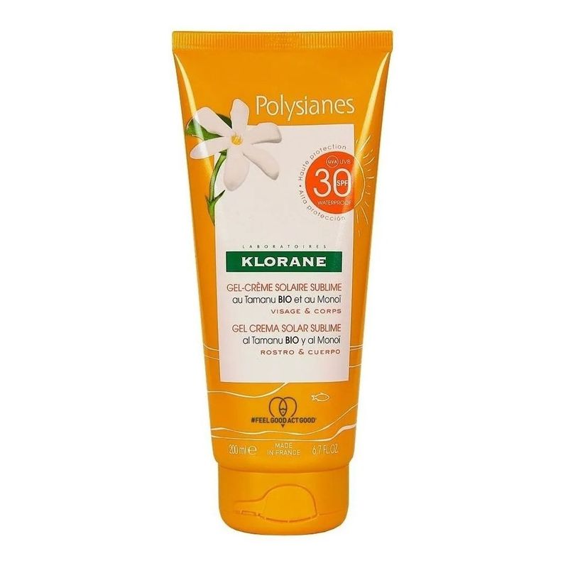 Klorane-Polysianes-Prot.-Solar-Sublime-Gel-Crema-Spf30-200ml-en-FarmaPlus