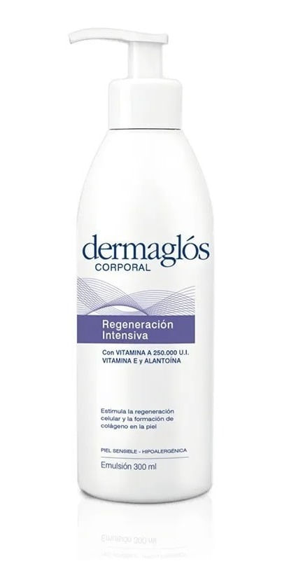 Dermaglos-Emulsion-Corporal-Piel-Sensible-Regeneracion-300g-en-FarmaPlus