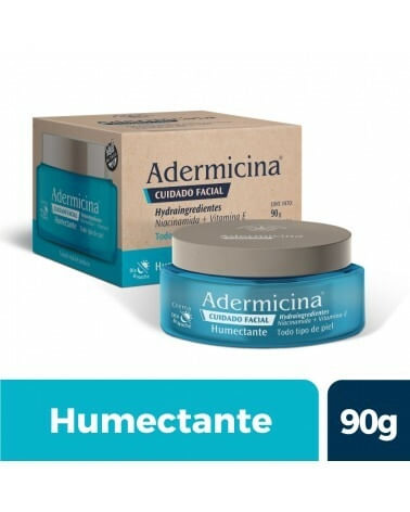 Adermicina Crema Facial Humectante Vitamina E 90g