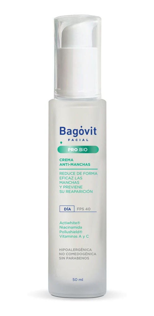 Bagovit Facial Pro Bio crema Antimanchas 50 ml