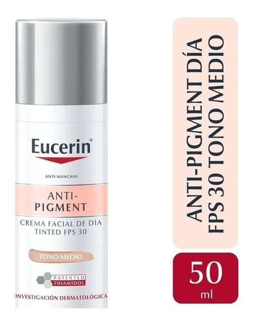 Eucerin Crema Facial De Día Fps 30 Anti-pigment Tono Medio
