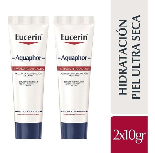 Eucerin Aquaphor 10ml Crema X 2 Un