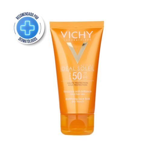 Crema rostro toque seco FPS 50 Idéal Soleil  50ml de Vichy