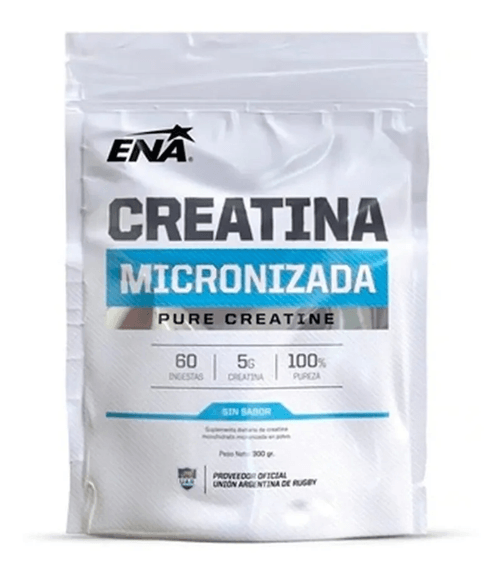 Ena Sport Creatina Micronizada Sabor Neutro X 300 G