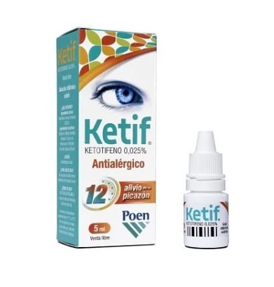 Ketif Antialergico Ocular x 5 ml
