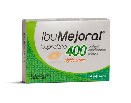 IbuMejoral Rápida Acción 400mg x10 cápsulas