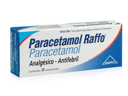 Paracetamol Raffo 500mg x20 comprimidos