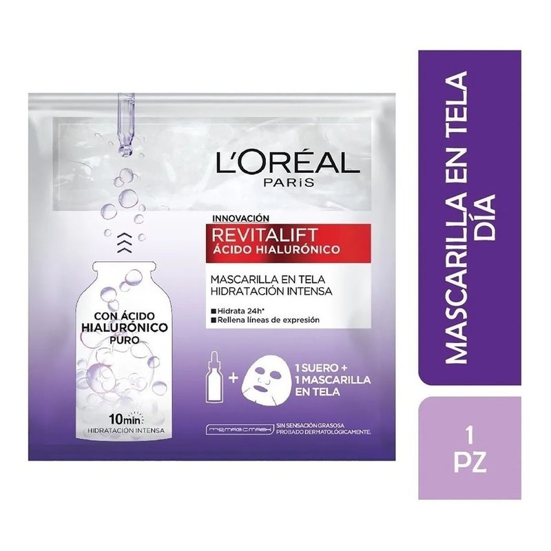 Loreal-Paris-Revitalift-Mascarilla-Acido-Hialuronico--en-FarmaPlus