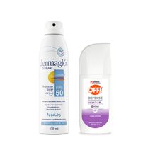 Kit Off Defense Infantil + Solar Niños Dermaglós Fps50 Spray