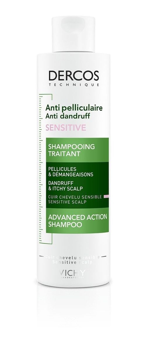 Shampoo para el cuero cabelludo sensible anticaspa 200ml de Vichy