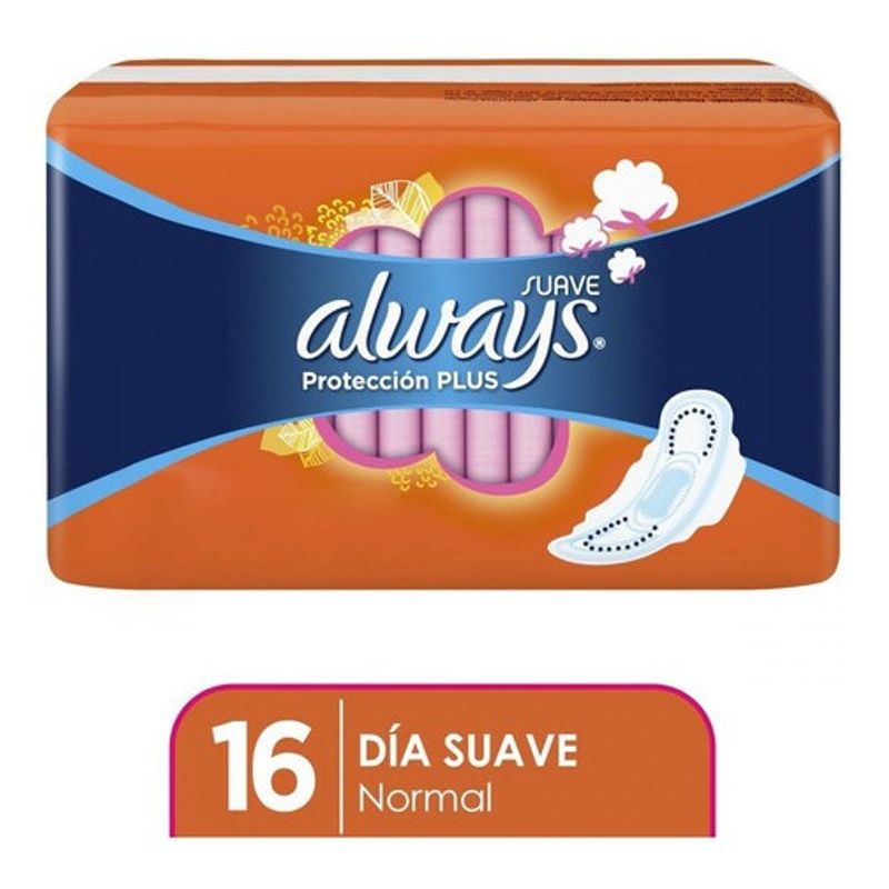 Always-Plus-Suave-Normal-Toallitas-Femeninas-C-alas-X-16-Uds-en-FarmaPlus
