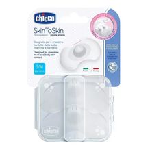 Chicco Pezoneras Protectoras De Silicona Skin To Skin 1 Par