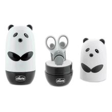 Chicco Set Higiene Manicura Bebes Tijera Alicate Oso Panda