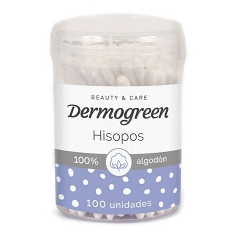 Dermogreen-Hisopos-De-Algodon-100-Unidades-en-FarmaPlus