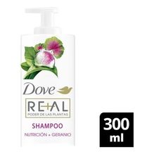 Dove Nutricion + Geranio Shampoo Cabello Dañado 300ml