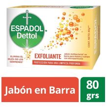 Espadol Jabón De Tocador Exfoliante Barra 80g