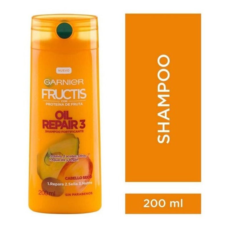Garnier-Fructis-Shampoo-Oil-Repair-3-200ml-en-FarmaPlus