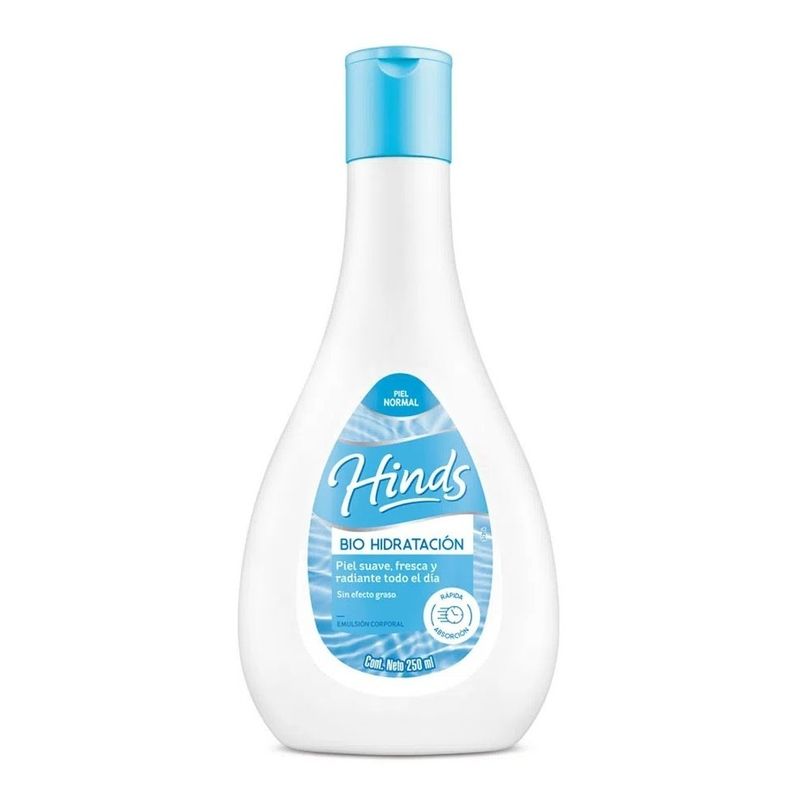 Hinds-Emulsion-Corporal-Bio-Hidratacion-250ml-en-FarmaPlus