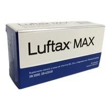Luftax Max Suplemento Vitamina B6 Zinc Magnesio 30 Cápsulas