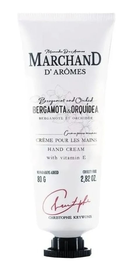 Marchand D' Aromes Crema De Mano Bergamota Y Orquídea 80g