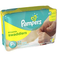 Pampers Swaddlers Pañales Prematuro Hasta 2,7 Kg 27 Unidades