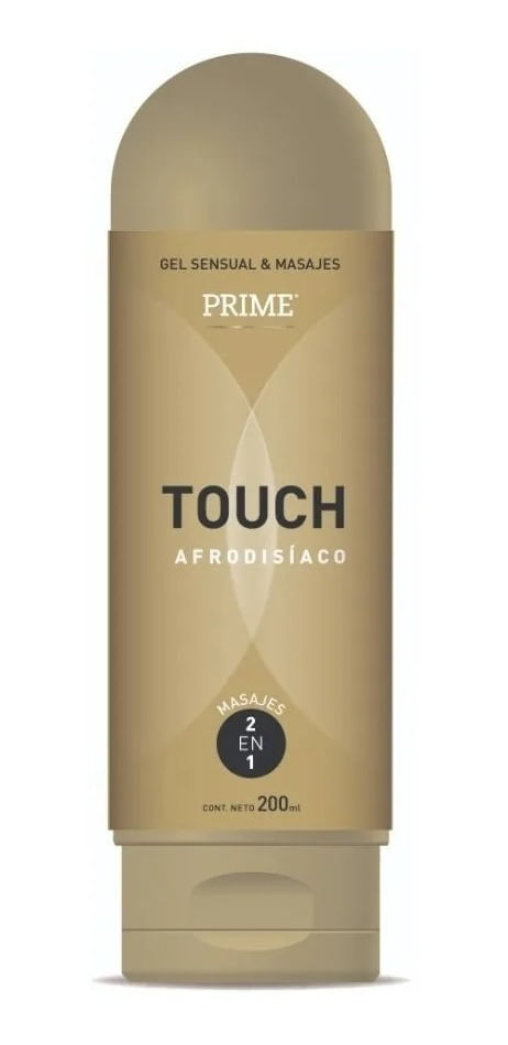 Prime Gel Lubricante Intimo Touch Afrodisíaco 200ml
