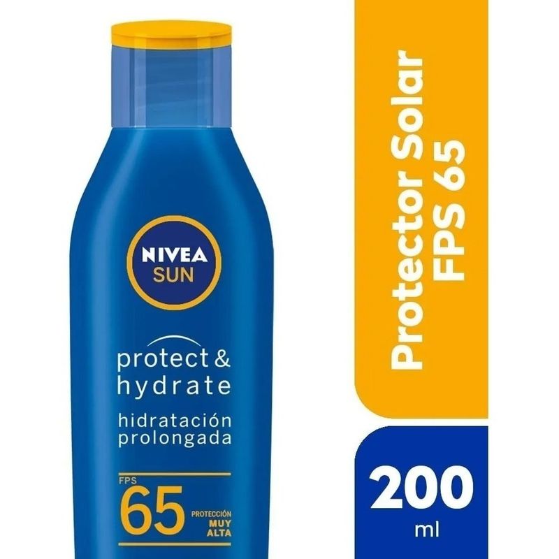 Protector-Solar-Nivea-Sun-Protect---Hydrate-Fps-65-X-200ml-en-FarmaPlus