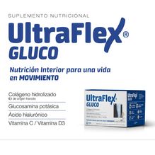 Ultraflex Gluco Colágeno Glucosamina Ac. Hialurónico 15 Sob.